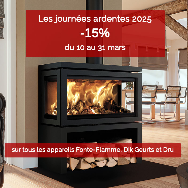 Promotions poêles à bois, poêles à granulés et inserts 73 LESCHERAINES