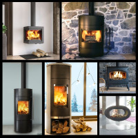 Notre Gamme BOIS Fonte Flamme 90 Denney