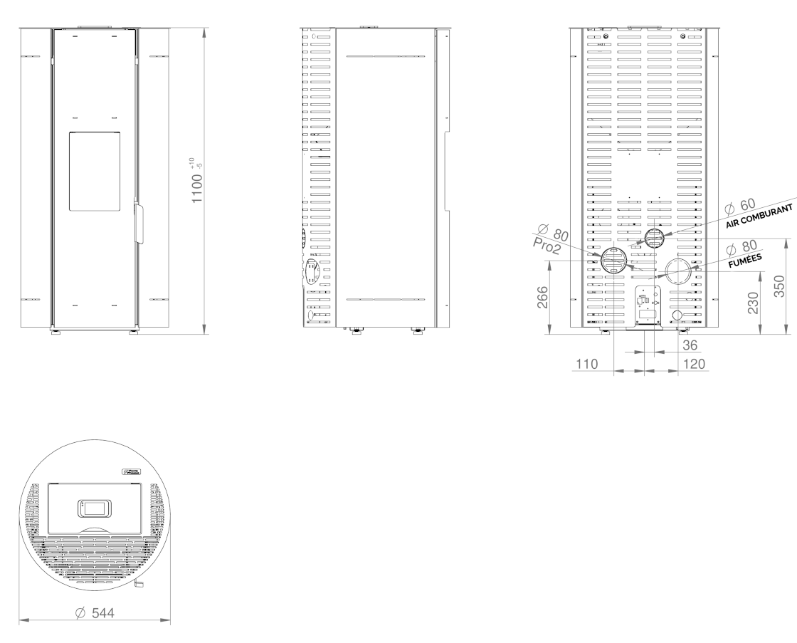 Poêle à granulés Nano Air 9