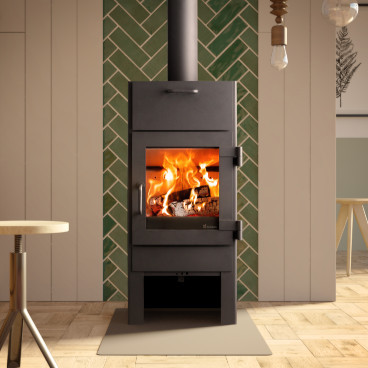 Poêle à bois Lars 1000 avec compartiment four