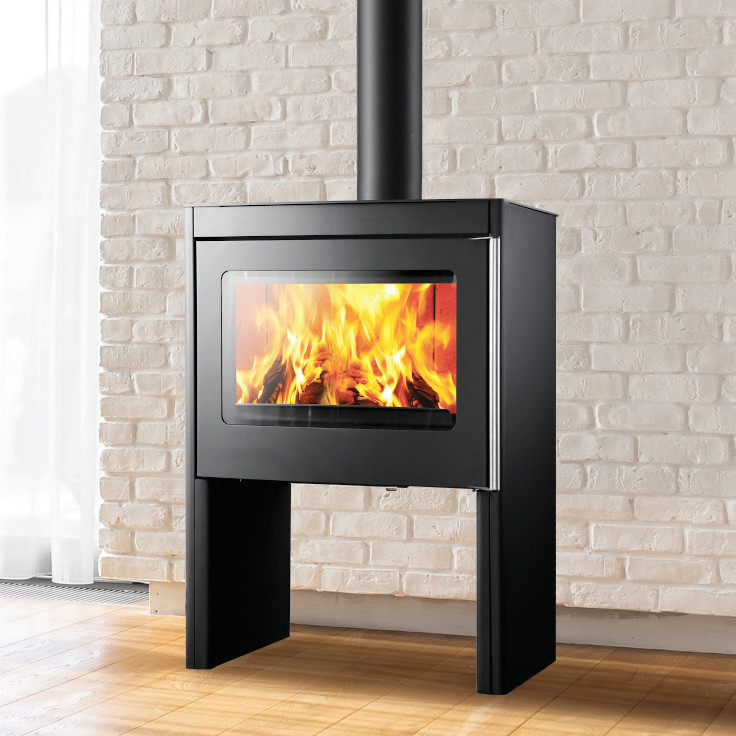 Poêles à bois Label Flamme verte 8kW bûches 50cm — free download
